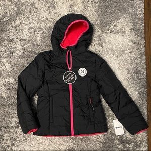 Youth Girls Hurley Coat - Size S (8-10)